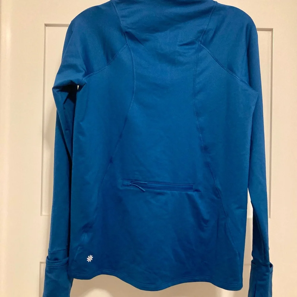 Athleta Womens Whistler Half Zip in Dark Lapis Blue (Size XS- worn once) - Picture 5 of 6